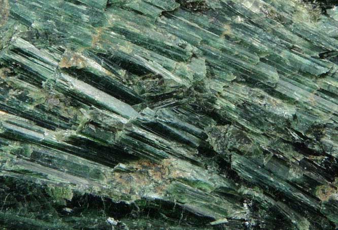 Actinolite from Chester, Windsor County, Vermont