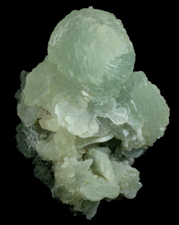 Prehnite from stone quarry at Cerro de las Culebras, Carchalejo, Jaen, Spain