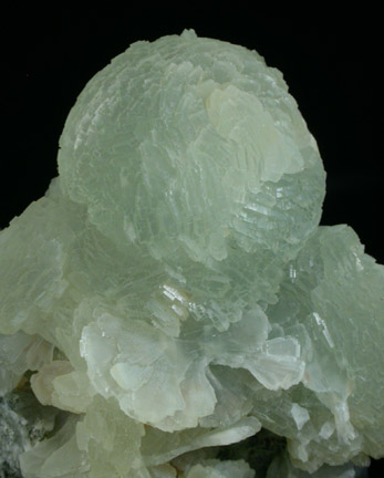 Prehnite from stone quarry at Cerro de las Culebras, Carchalejo, Jaen, Spain