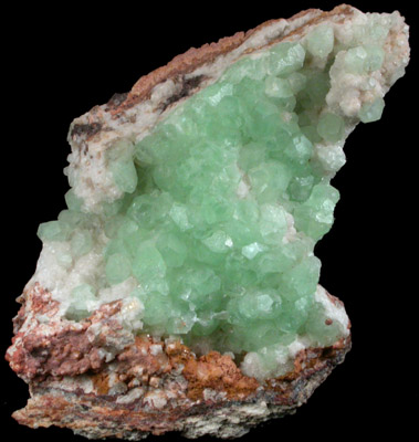 Smithsonite var. Cuprian from Tsumeb Mine, Otavi-Bergland District, Oshikoto, Namibia