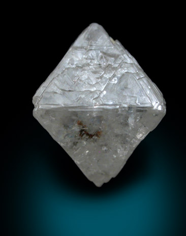 Diamond (2.25 carat octahedral crystal) from Oranjemund District, southern coastal Namib Desert, Namibia