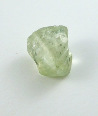 Diamond (0.38 carat pale-green octahedral crystal) from Vaal River Mining District, Northern Cape Province, South Africa