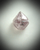 Diamond (0.28 carat pink complex crystal) from Oranjemund District, southern coastal Namib Desert, Namibia
