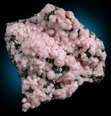 Rhodochrosite with Sphalerite and Pyrite from Pachapaqui District, Bolognesi Province, Ancash Department, Peru