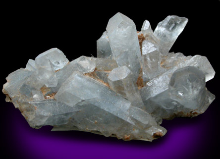 Barite from Sterling Mine, Stoneham, outcrops in White River formation, Weld County, Colorado