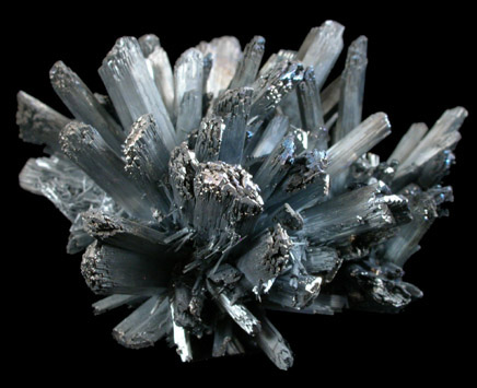 Stibnite from Baiutz, Maramures, Romania