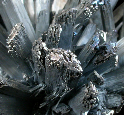 Stibnite from Baiutz, Maramures, Romania