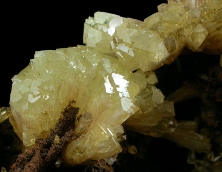 Adamite from Mina Ojuela, Mapimi, Durango, Mexico