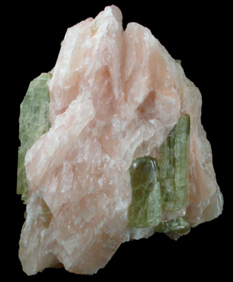 Fluorapatite in Calcite from Bear Lake, near Tory Hill, Bancroft District, Ontario, Canada