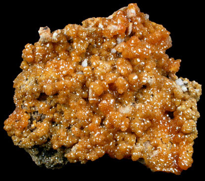 Pyromorphite from Bunker Hill Mine, Coeur d'Alene District, Shoshone County, Idaho