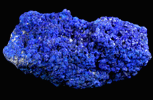 Azurite from Blue Jay pit, Big Indian Copper Mine, San Juan County, Utah