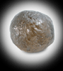 Diamond (15.20 carat spherical crystal) from Bahia, Brazil