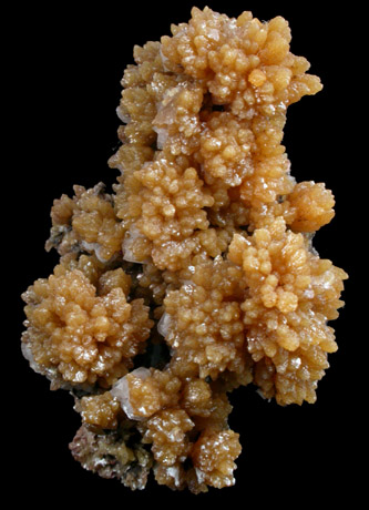 Mimetite and Calcite from Lopez Portillo, Santa Eulalia District, Aquiles Serdn, Chihuahua, Mexico