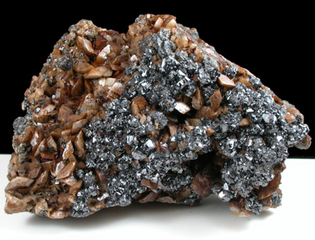 Siderite and Sphalerite from Eagle Mine, Gilman District, Eagle County, Colorado