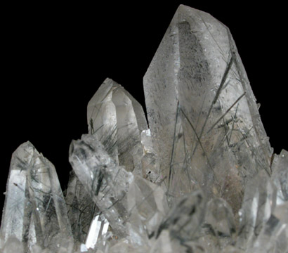 Hbnerite in Quartz from Black Pine Mine, near Philipsburg, Granite County, Montana