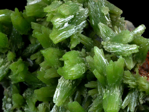 Pyromorphite from Daoping Mine, Yangshuo, Guangxi, China