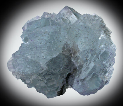 Fluorite with Ferberite from Yaogangxian Mine, Nanling Mountains, Hunan Province, China