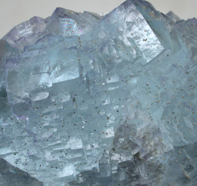 Fluorite with Ferberite from Yaogangxian Mine, Nanling Mountains, Hunan Province, China