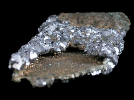 Pyrite and Galena pseudomorph after Anhydrite from Milliken Mine, Viburnum Trend, Reynolds County, Missouri