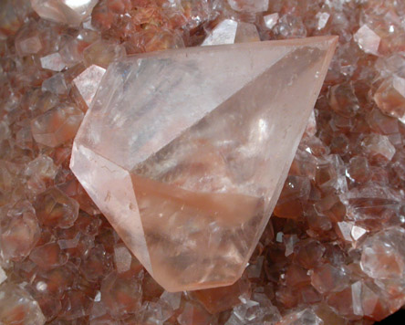 Calcite (twinned crystals) from Daye, Huangshi, Hubei, China