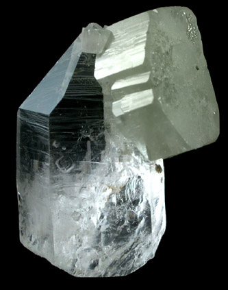 Fluorapatite on Quartz from Panasqueira Mine, Barroca Grande, 21 km. west of Fundao, Castelo Branco, Portugal