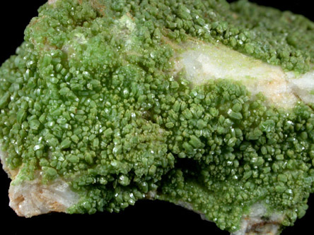 Pyromorphite from Dry Gill Mine, Caldbeck Fells, Cumbria, England