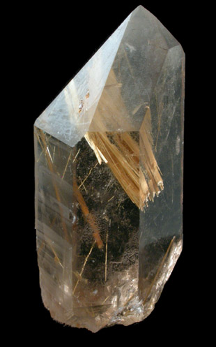 Quartz with Rutile inclusions from Novo Horizonte, Bahia, Brazil