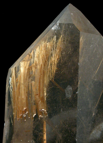 Quartz with Rutile inclusions from Novo Horizonte, Bahia, Brazil