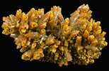 Pyromorphite from Mine des Farges, Ussel, Corrze, France