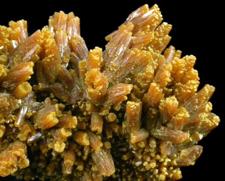 Pyromorphite from Mine des Farges, Ussel, Corrze, France