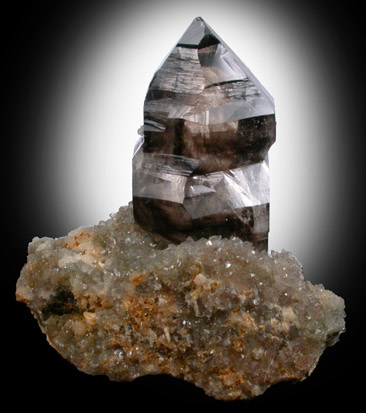 Quartz var. Smoky from Mooralla, Victoria, Australia