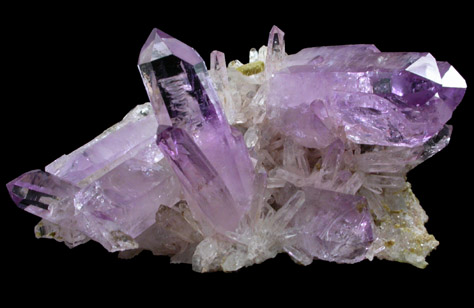 Quartz var. Amethyst from Piedra Parada, near Las Vigas, Tatatila, Veracruz, Mexico