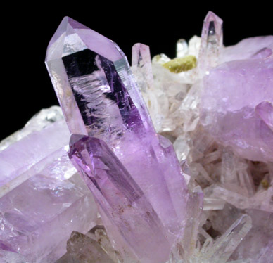 Quartz var. Amethyst from Piedra Parada, near Las Vigas, Tatatila, Veracruz, Mexico