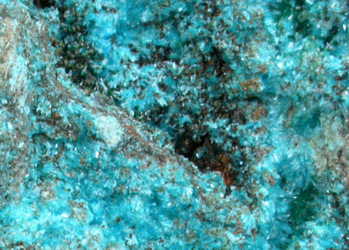 Serpierite from Lavrion (Laurium) Mining District, Attica Peninsula, Greece (Type Locality for Serpierite)