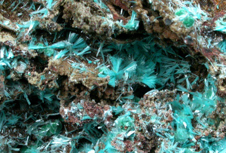 Aurichalcite from Lavrion (Laurium) Mining District, Attica Peninsula, Greece