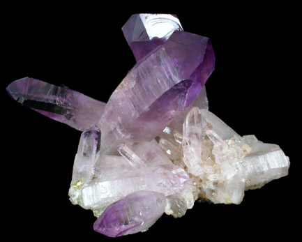 Quartz var. Amethyst from Piedra Parada, near Las Vigas, Tatatila, Veracruz, Mexico