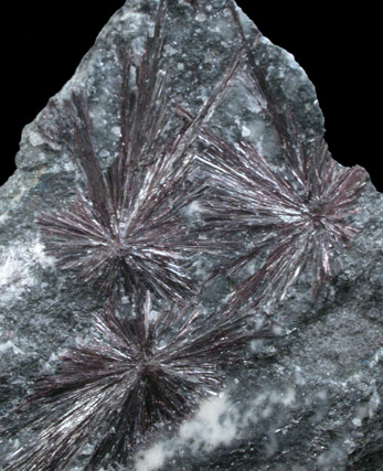 Kermesite from Pezinok (formerly Bosing) Antimony Mine, Male Karpaty Mountains, Slovak Republic (Slovakia)