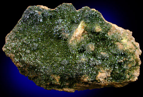 Pyromorphite from Sylvester Mine, Zeehan, Tasmania, Australia