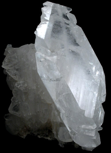 Quartz var. Faden-habit from Dera Ismail Khan District, Waziristan, Pakistan