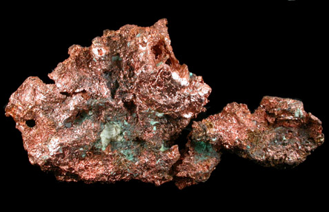 Copper from Keweenaw Peninsula Copper District, Michigan