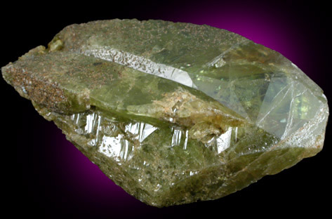 Titanite var. Sphene Twin from Capelinha, Minas Gerais, Brazil