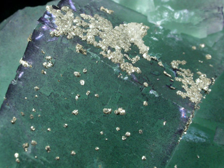 Fluorite with Pyrite from El Hamman Mine, Meknes, Morocco