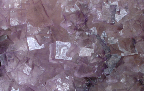 Fluorite over Barite from Central Kentucky Fluorspar District, Danville, Boyle County, Kentucky