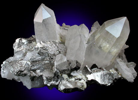 Arsenopyrite and Quartz from Qiang Gi Dong, Hunan, China