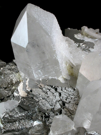 Arsenopyrite and Quartz from Qiang Gi Dong, Hunan, China