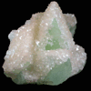 Apophyllite on Datolite from Borosilikatnoye deposit, Dalnegorsk, Primorskiy Kray, Russia