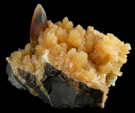 Barite on Calcite from Elk Creek, Meade County, South Dakota