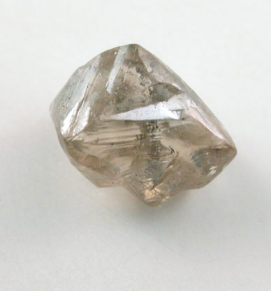Diamond (0.96 carat intergrown crystals) from Oranjemund District, southern coastal Namib Desert, Namibia
