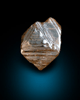 Diamond (0.89 carat twinned crystals) from Oranjemund District, southern coastal Namib Desert, Namibia