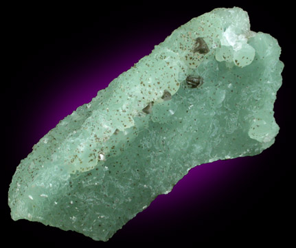 Prehnite, Calcite, Stilpnomelane from Roncari Quarry, East Granby, Hartford County, Connecticut